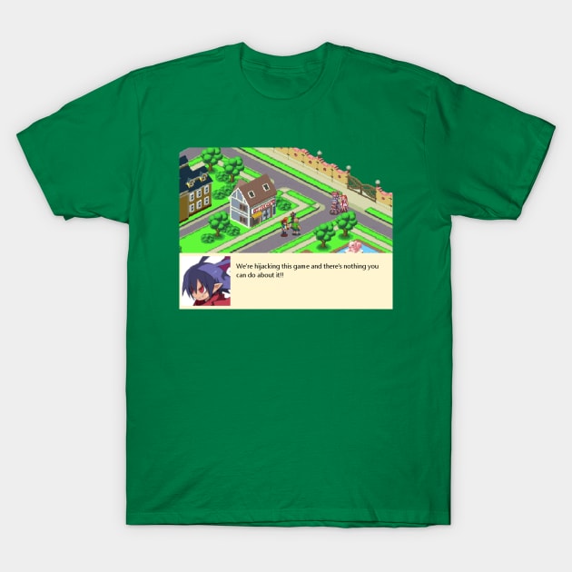 Unpexcted Crossover T-Shirt by Prinny_Dood_emporium